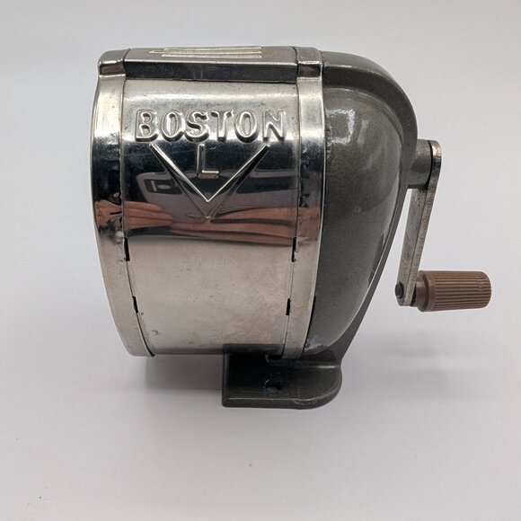 Vintage Boston L Table Pencil Sharpener - Works - Picture 1 of 5